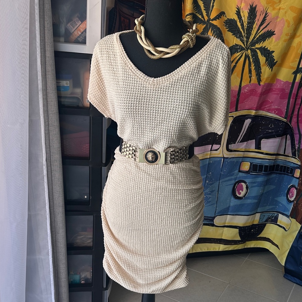 Elegant Cream Dress